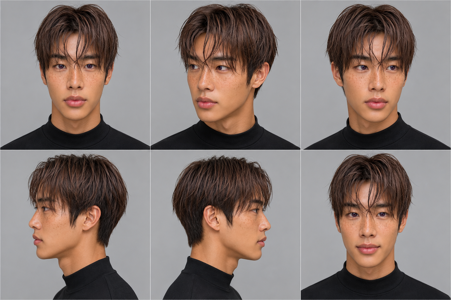 Jimmy Sung identity reference sheet
